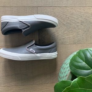 Vans Leather Slip On